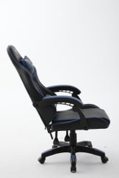 Кресло спортивное TopChairs Shadow черно-синий