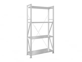 Стеллаж МС У 2000кс1500кс400/4 / MS U 2000x1500x400/4