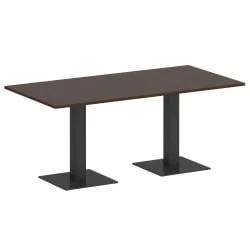 Стол прямоугольный HOME OFFICE VR.SP-5-180.2 Венге Цаво/Антрацит металл