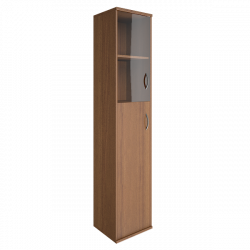 Шкаф высокий узкий левый Riva А.СУ-1.7 Л Орех Гварнери