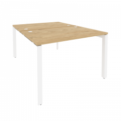 Рабочая станция на П-образном м/к ONIX O.MP-D.RS-2.2.8 Тиквуд Светлый/Белый