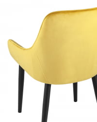 Стул Диана NEW велюр Оранжевый