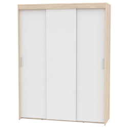 Шкаф-купе T-3-230х175х60(ДСС-Белый-1)