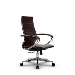 Кресло офисное МЕТТА Комплект 10, Основание 17834 Комплект 3 Коричневое