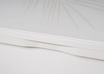 Журнальный стол-трансформер Агат 34 (03) Белый шпон-Дуб Вотан