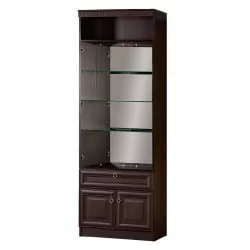 Шкаф для посуды Инна 612 Денвер темный