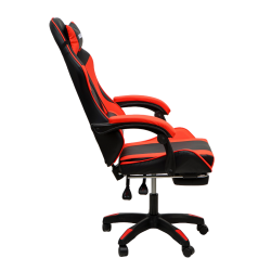 Кресло 840-1 KINGQUEEN, цвет черный/красный, 840-1-black-red