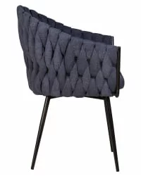 Стул обеденный DOBRIN MATILDA Синяя ткань LAR-275-29