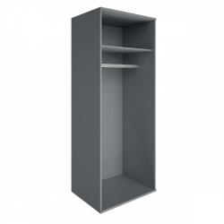 Каркас гардероба А.ГБ-2 Рива А.ГБ-2К Клен/Металлик / Riva