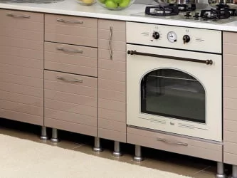 Тумба кухонная 600 для встраиваемой техники Анастасия ЛД 059.113.000 М Капучино