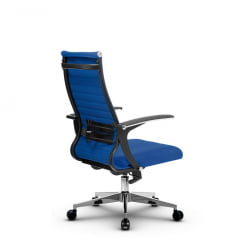 Кресло офисное МЕТТА B 2b 19/U158, Основание 17834 Комплект 3 Синее