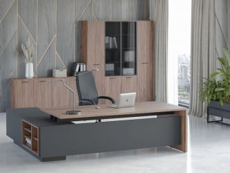 Шкаф для бумаг DALI DLI37251023 Орех Антрацит