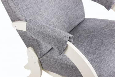 Кресло-качалка Модель 68 М (Сливочный/Verona Denim Blue)