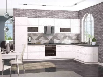 Шкаф кухонный (лев/прав) Бьянка 102.19