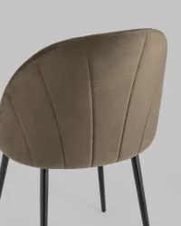 Стул для кухни Логан NEW велюр Коричневый