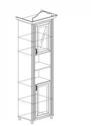 Шкаф многоцелевой АЛИСА 554