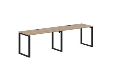 Бенч-система EDIS EQWST 2767 Дуб Денвер светлый Черный
