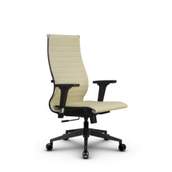 Кресло офисное МЕТТА Комплект 10/2D, Основание 17832 Комплект 4 Бежевое