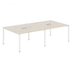 Конференц-стол КСТЕН-С60 КСС6СCТ 2714 Сосна Эдмонт Белый / XTEN-S60 XS6SCT