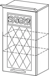 Шкаф левый Тиффани 19.05