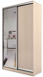 Двустворчатый шкаф Хит-23-12-15 Дуб млечный