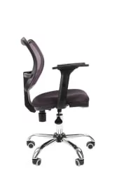 Офисное кресло для оператора CHAIRMAN 450 Chrome New Серый
