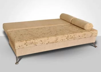 Диван-кровать Комфорт саваж 9 микровелюр кожа 24-3