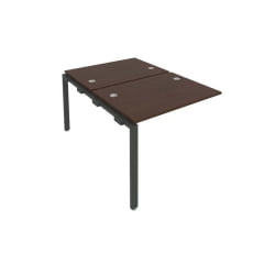 Проходной наборный элемент рабочей станции Metal System Б.ПРС-СП-2.1 Венге/Антрацит