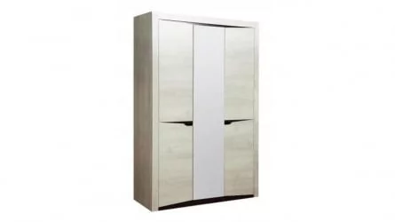 Шкаф для одежды Лючия 33.02 Бетон пайн белый Венге