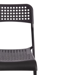 Стул ADDE (mod. C-049) металл/пластик, 39 х 49 х 78 см, Black(черный) разборный