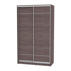 Шкаф-купе коричневый Б-220х135х60-3(ЯАТ-Д7Д7) / B-220х135х60-3(ЯАТ-D7D7)