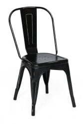 Стул LOFT CHAIR (mod. 012) металл, 45*35*85см, черный/black vintage