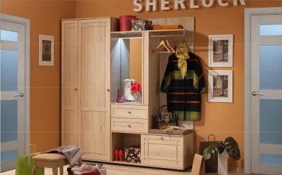 Шкаф для обуви Sherlock 73 прав Дуб Сонома