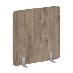 Перегородки на металлических опорах на фетровых подпятниках Р-лине ДП.Ф-120-120 Тиквуд Темный / R-line DP.F-120-120