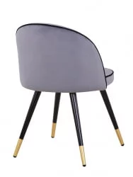 Стул Gabi LUX велюр Серый