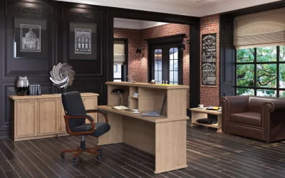 Стойка ресепшен РМС 200 Бук тиара / RMS