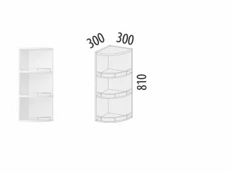 Модульная кухня Бьянка 102.18