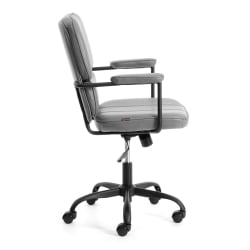 Кресло ALPHA иск. замша, Grey (Cерый)