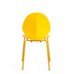 Стул для балкона EBAY (mod 03) металл/пластик, 52x46x83.5, желтый