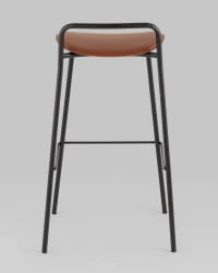 Стул барный Mantis экокожа коричневый