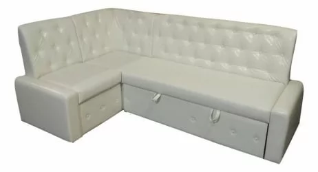 Диван угловой раскладной Зефир Комбинация 3 Остин Уайт