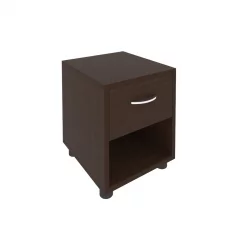 Тумба прикроватная с нишей и ящиком LIGHT С-ТПЯ-3 Венге Цаво