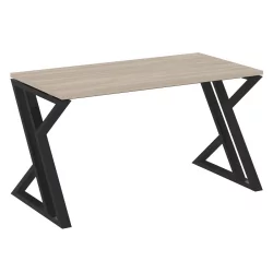 Стол рабочий LOFT VR.L-SRZ-3.7 Металл черный Дуб Аттик
