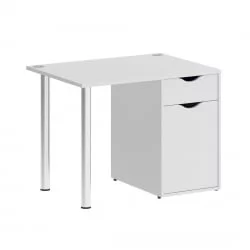 Стол письменный ХОМЕ ОФФИCЕ ВР.СП-3-98.1 Белый / HOME OFFICE VR.SP-3-98.1