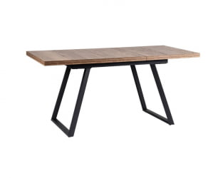 Стол Пеле раздвиж. 140-180 Галифакс Табак/Бабочка