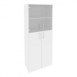 Шкаф высокий широкий ONIX O.ST-1.7 Белый Бриллиант