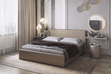 Пуф Рони PM-001.1 бронза (экокожа)