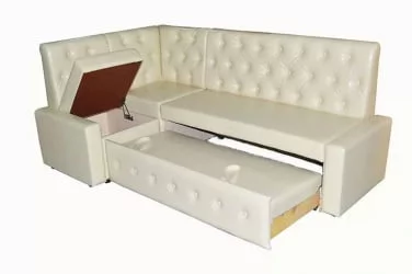 Диван угловой раскладной Зефир Комбинация 1 Сафари Стоун