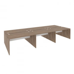 Рабочая станция ОНИКС О.Д.РС-6.3.8 Дуб Аризона/Белый / ONIX O.D.RS-6.3.8