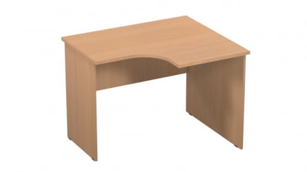 Стол компьютерный угловой Р.РС-10 (правый) Крафт белый